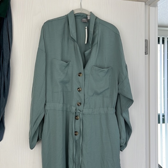 ASOS Slouchy Utility Front Jumpsuit - Picture 2 of 4